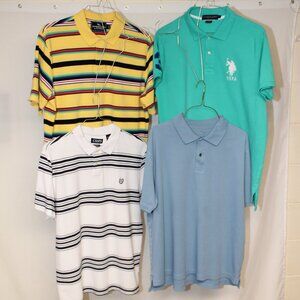 Four (4)  Polo shirts